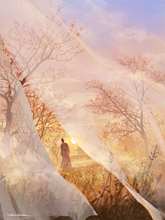 朕的秋裤起球了~采集到插画师|RedMatcha_