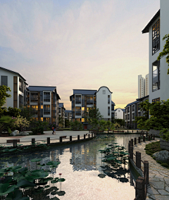 皮皮皮皮皮么采集到A-住宅建筑效果图