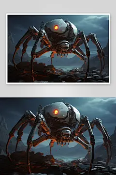 未来科技感机甲背景-众图网