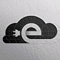 Logo Stylist on Instagram: “Cloud + e + electronic by @g.designthings, follow @logostylist . Follow @logostylist .⠀ #logoinspirations #logoplace #logomark #brandmark…”
