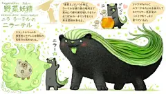 世界上怎么会有这么可爱的蔬菜！！！！_插画 : ！！ 其实我猜有一部分朋友早就在其他平台见过其中一二，早前也在微博上转载过这个插画，它们就是出自日本插画师 ぽん吉笔下，和小动物相结合的 蔬菜精灵（ 野菜の妖精さん） 。 排版、审校对：坨…