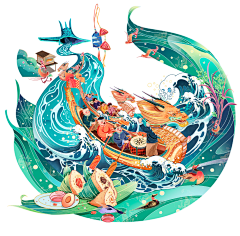 偷只猫来养-采集到商业插画
