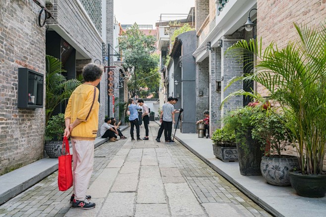 广州西关老城恩宁路永庆坊街道改造-竖梁社...