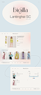 clothes designer e-commerce Fashion  onlinestore shop UI ux Website