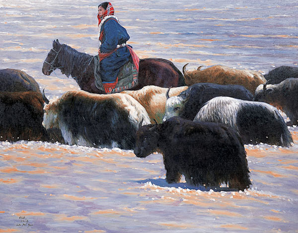 夏培耀油画欣赏一采集大赛