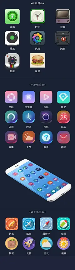 图标图片大全-图标高清好看的图片--花瓣AIfU9G8D的画板