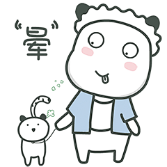 小米豆3微信表情包，插画，漫画，原创，手绘，平面，卡通，动漫，平铺，二次元，元素素材，表情包，壁纸，手机壁纸，背景图