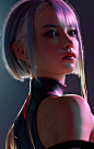 Cyberpunk: Edgerunners LUCY - 3D Fanart