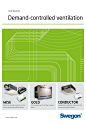 Demand Controlled Ventilation Overview : Swegon demand controlled ventilation products overview brochure