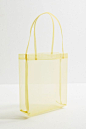 Slide View: 2: Mesh Mini Tote Bag