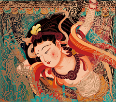 归去来兮采集到中国风插画