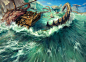 ArtStation - Pirate Storm Landing Page, Dario Coelho