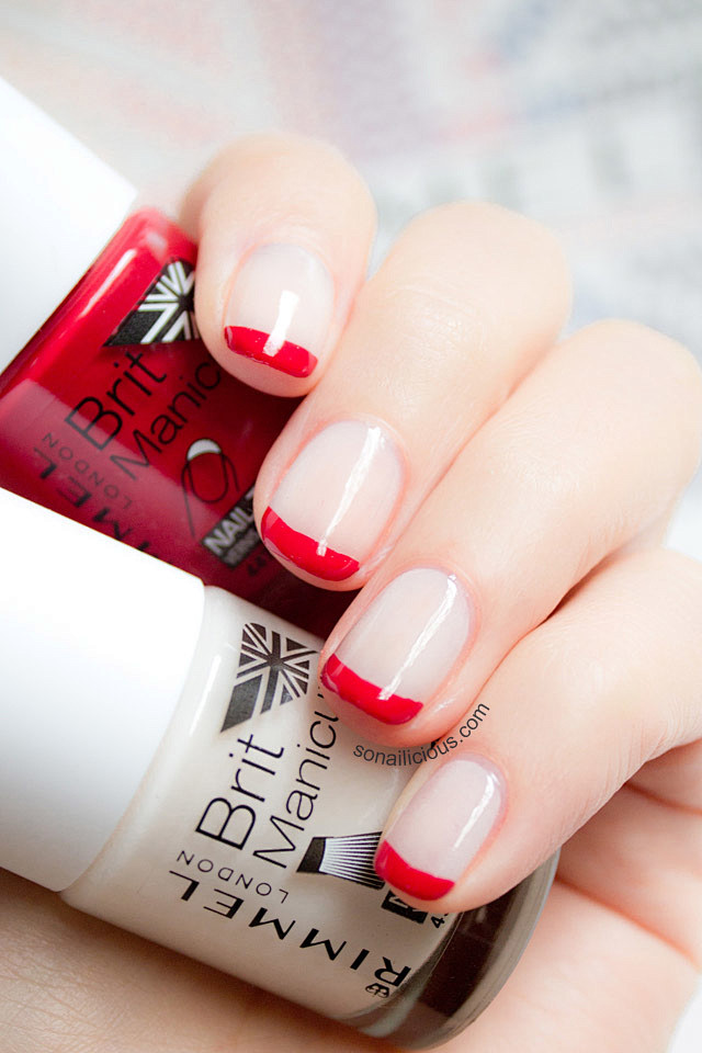 Rimmel Brit manicure...