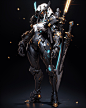 200 | 4K Mecha Warrior Girl Beauties reference art now in shop!