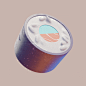 VW #1 — sampuru : A collection of 3D animated loops created for the launch of a new VW Golf 8 campaign in Germany. The design is based on japanese food emojis. I sculpted this 4 assets in Blender and bring them to life with colorful plastic textures.