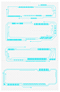 科技边框集成电路技术方框内容框免扣元素-众图网