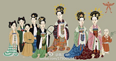 玉花簪采集到中国传统 服装服饰