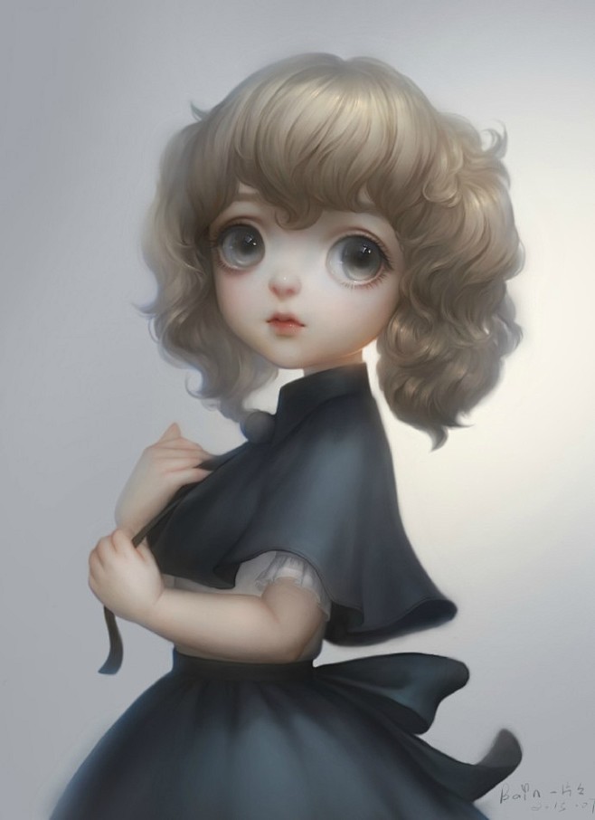 #1000位本土插画师# NO.092 ...