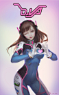 守望先锋同人 DVA