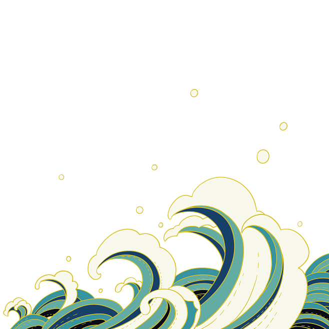 浪纹PNG