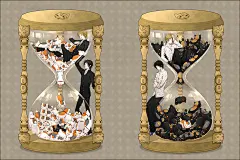 【时光流逝】沙漏里的特辑 : “沙漏”是一种通过葫芦形的玻璃中的沙子由上部流到下部来表示时间的计时工具。用沙子不断落下展现出时间的流逝，让人看着看着就忘记了时间。
今天我们就为大家送上描绘了角色进入沙漏里的插画作品特辑。快来看看吧。
