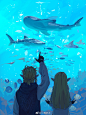 林塞的水族馆旅行[约会]✨

p2是我抠了摸死的鱼【。 ​​​​