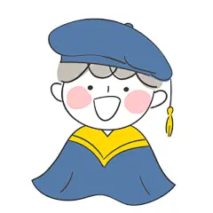 卡通可爱手绘幼儿园儿童小学毕业生学士服插画海报背景ai设计素材-淘宝网