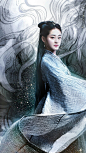 《画心师》祝绪丹单人海报高清图片