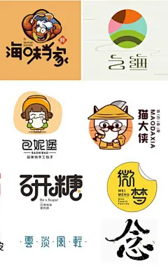 卡通彩色logo
