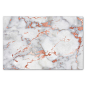 rose gold and white marble stone tissue paper