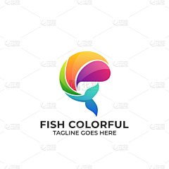 MissChenNA采集到LOGO鱼