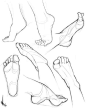 不同角度脚的绘画技巧，转需！#漫画# #二次元#
Artist：새싹4단계 ​ ​​​​
