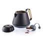 This minimalist teapot is designed for simple, elegant usefulness in making the perfect cup of tea.