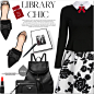 Study Session: Library Chic - Polyvore