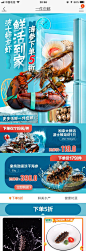 易果生鲜 生鲜banner  吃货节