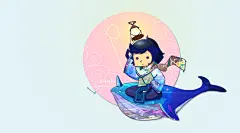 云端筑梦  很喜欢这个皮肤的皮皮鲸！