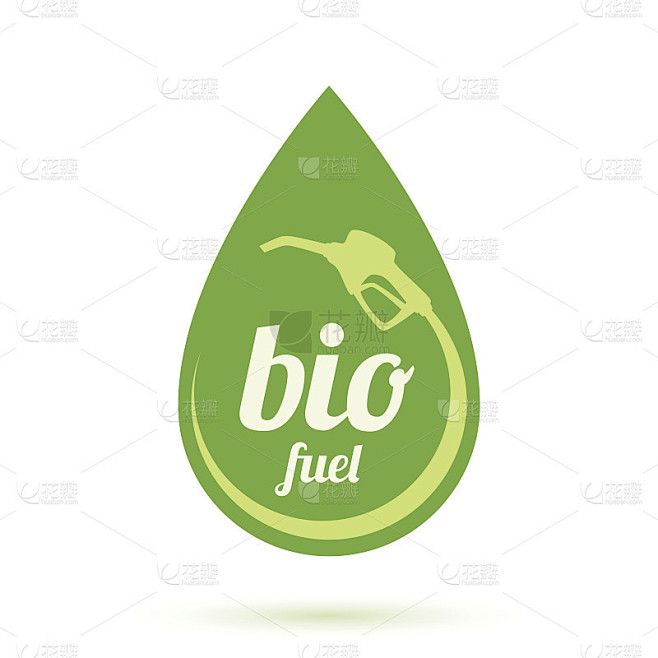 生物燃料的图标