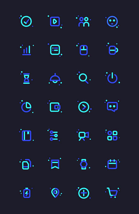 icon（简线）-美叶