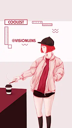 #时尚插画# #壁纸# #动漫壁纸# 20170909-效率太低