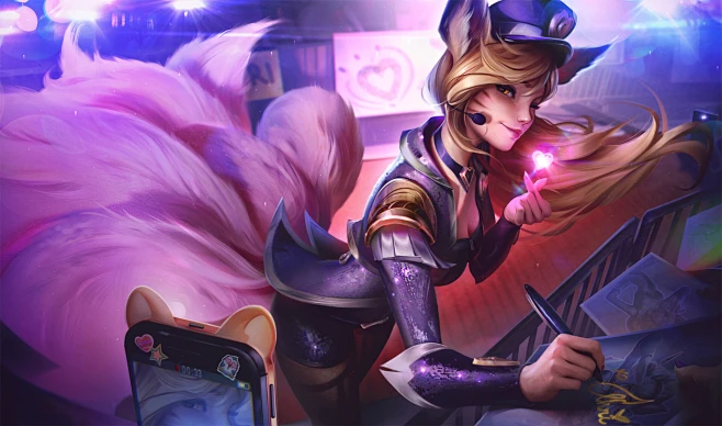 Popstar Ahri-花瓣网