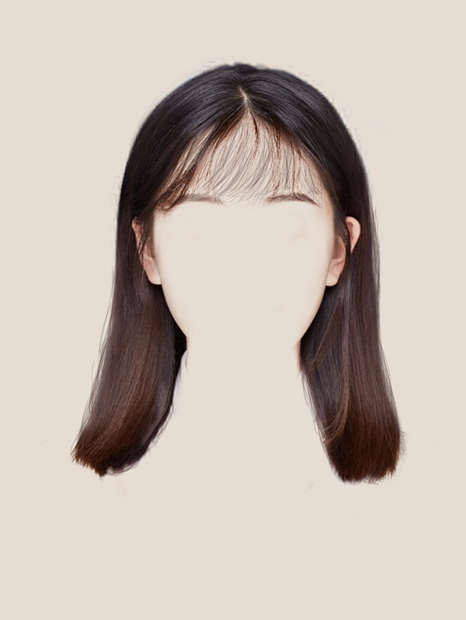 女生发型模板
