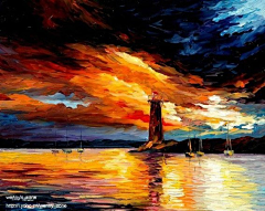 TonyMax采集到Leomid Afremov