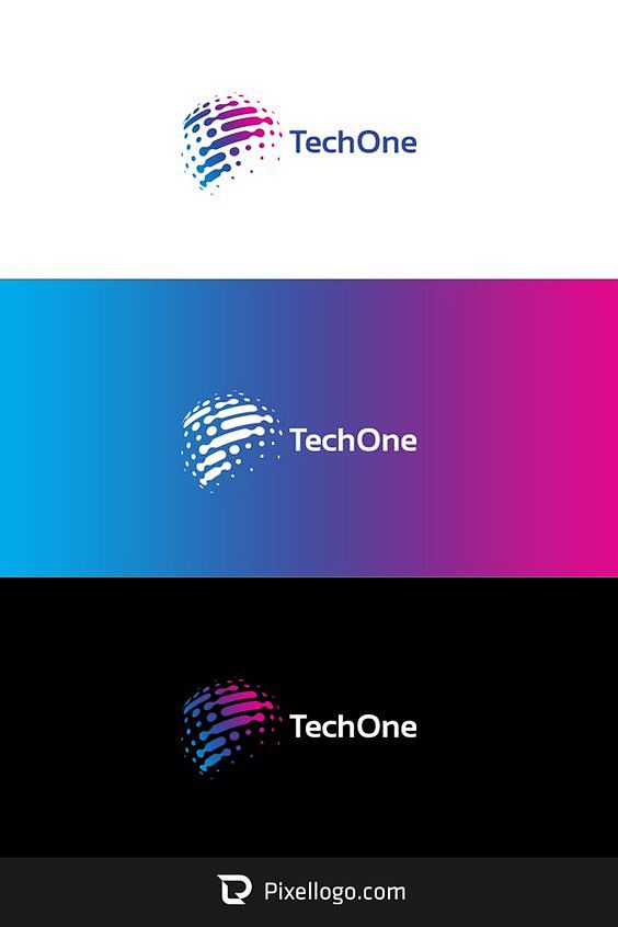 Modern High Tech Arrow logo design is ideal for cutting edge technology ...