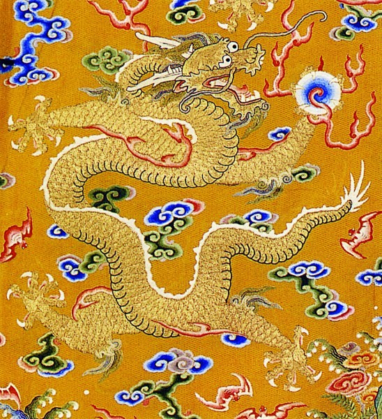 龙纹服饰纹样图片