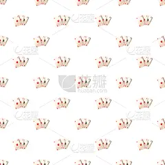 扑克牌A,式样,进行中,三个物体,纸牌,红色,几何形状,图像,壁纸,重复
