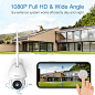 Amazon.com : Security Camera Outdoor, Goowls 1080P HD Pan/Tilt 2.4G WiFi Home Surveillance Camera Plug-in with Waterproof Night Vision 2-Way Audio Motion Detection Activity Alert Cloud Service Works with Alexa : Camera & Photo