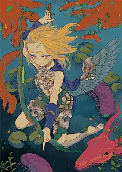 72个著名恶魔。所罗门72柱魔神的插画特辑 : “所罗门72柱魔神”是在旧约圣经中登场的所罗门王驱使的72个恶魔。是魔法书《Goetia》中记载的恶魔，在国外还被称作“Goetic demons”。SF•幻想类小说和游戏中经常起用所罗门72柱魔神，因此很多人应该都曾听说过吧？

其中...