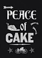 Peace of Cake-黑色
今天去尝试了Letter Press