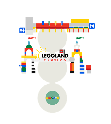 Legoland Florida map...