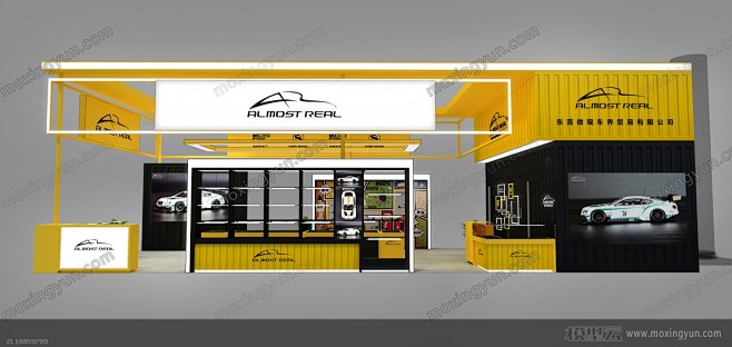 微观车界展览展示展台模型展览模型